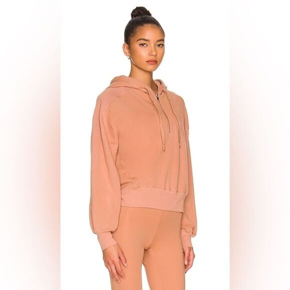 Revolve WELL BEING BEING WELL size small Avalon half zip hoodie organic cotton - Picture 5 of 12